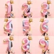 thumbnail image 5 of Figuras de helio Air Digit0 de 32 pulgadas para niños, 1, 2, 3, 4, 5, 6, 7, 8, 9, gran número de corona, globos de aluminio, decoraciones para fiestas de cumpleaños（style 14 number 9, 5 of 5