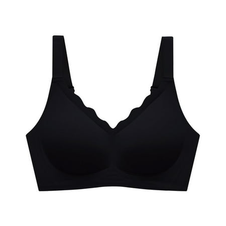 Summer Savings Clearance 2025 Bovxnpu Summer Plus Size Top for Women  Bras for Women Underwear  Women s Solid Yoga Tank Top Underwear No Steel Ring Sling Strap Sports Bra M