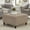 Camel, variant on Eyisean 30" Linen Large Square Storage Ottoman, Modern Comfy Upholstered Coffee Table with Tufted Buttons & Nailhead Trim, Durable Footstool with Wood Legs, Foot Rest for Living Room, Bedroom