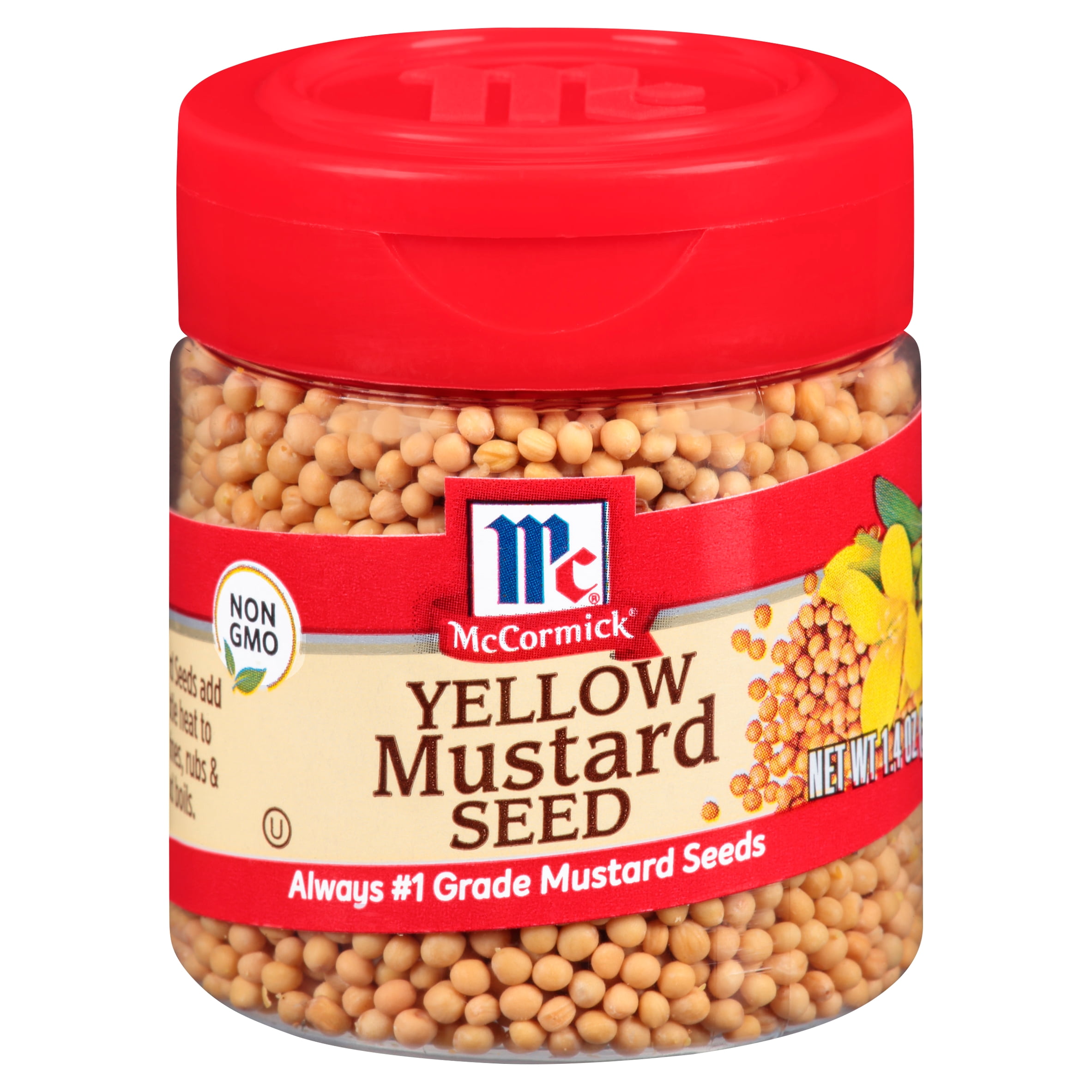 Mccormick Yellow Mustard Seed 1 4 Oz Walmart Com Walmart Com