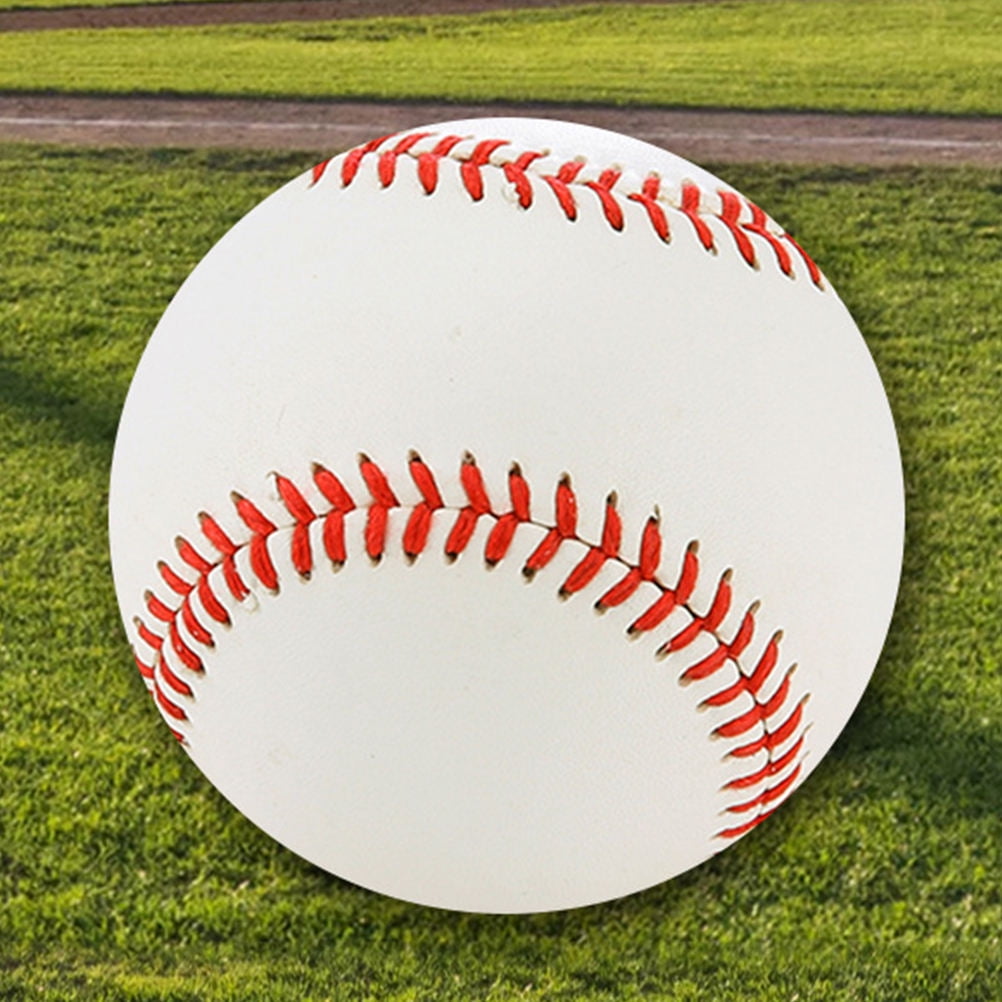 GOOHOCHY 5-Pack Reduced-Impact Baseballs Official Training Outdoor Soft Practice for Youth and Adults