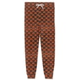 thumbnail image 6 of Men's Halloween Jogger Pajama Pants, Drawstring Two Pocket Printed Cuffed Lounge Sleep Trousers Nightwear Slacks, Saffron, L, 6 of 7