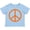 AE-Light Blue, variant on Inktastic Funky Orange Peace Sign Boys or Girls Toddler T-Shirt