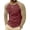 Red, variant on Daiosportswear Men's Cotton Shirts Long Sleeve Casual T-Shirts Soft Crew Neck Shirts White-A XL