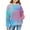 Sky Blue, variant on Girls Ribbed Hoodie Clothes Cute Cotton Soft Pullover Sweatshirts Teen Kids Long Sleeve Hoodie Tops with Pockets
