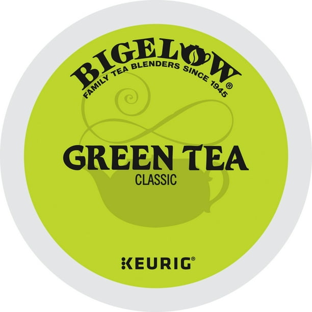 Bigelow, Green Tea KCups Tea Pods, 24 Ct