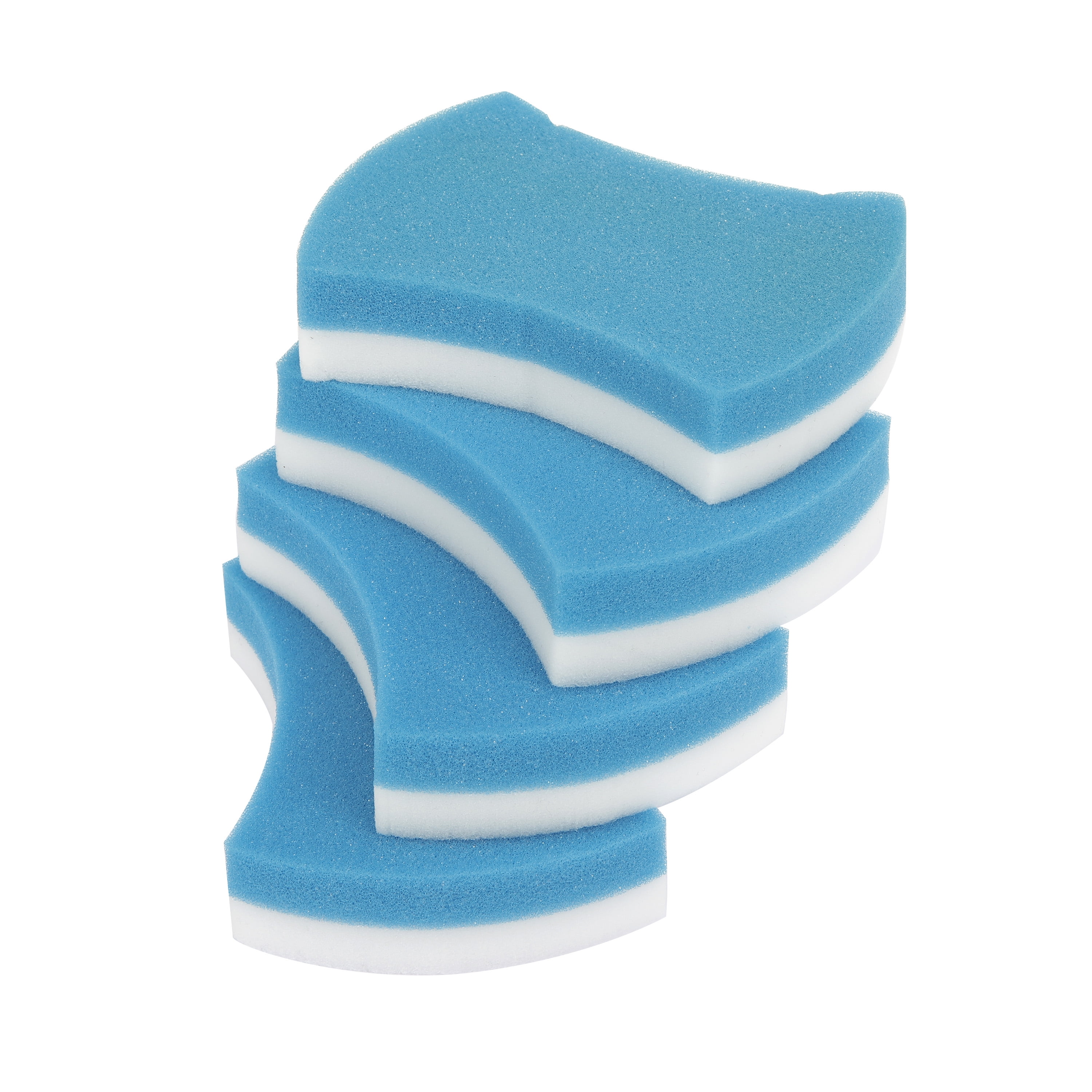 Ozark Trail Easy Erasing Multi-Surface Sponge Pads, Dual Melamine Foam and Sponge, 8-Pack