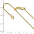 thumbnail image 6 of 14K Yellow Gold Adjustable 1.4mm Diamond Cut Wheat Chain - 22"- Made In Italy, 6 of 9