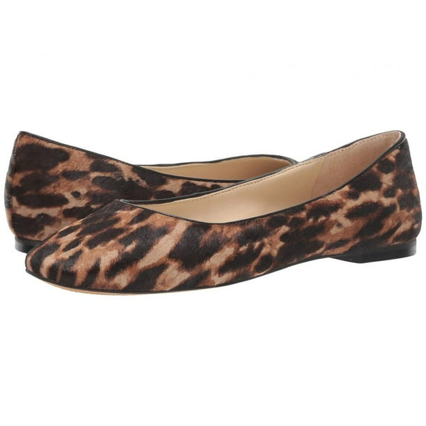 Vince Camuto - Vince Camuto BICANNA3 Ballet Flat NATURAL Leopard round ...