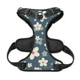 thumbnail image 5 of Gaeub Blue Flower Gaeub Blue Flower No Pull Dog Harness, Secure and Adjustable Pet Vest for Outdoor Activities - Large, 5 of 8