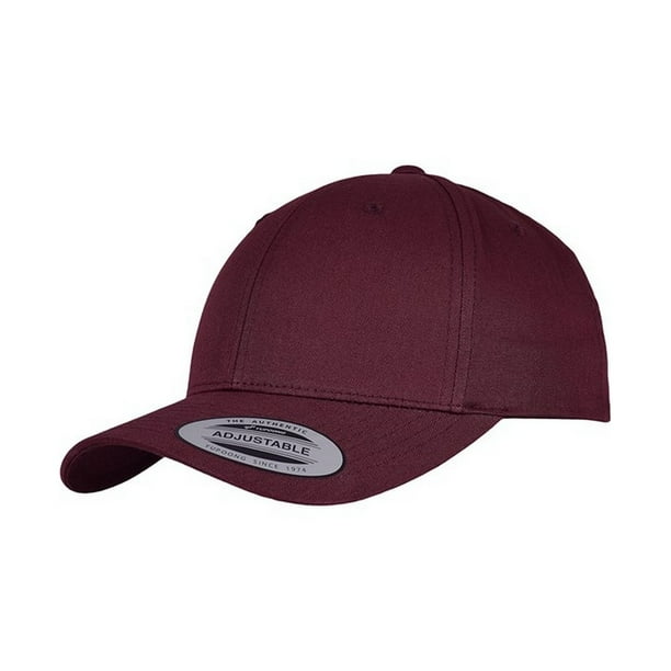 Yupoong Gorra Ajustable Flexfit Classic Curvado para Adultos Unisex Granate Yupoong UTRW8639 maroon Walmart en linea
