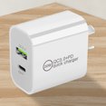 thumbnail image 3 of Cargador Pared USB Tipo C PD QC3.0 20W para Smartphone (Enchufe 20W), 3 of 8