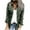 Army Green Jackets, variant on Women Military Jackets Snap Buttons Lightweight Utility Anorak Coat Fashion Casual Safari Tops Outwear with Pocket Army Green,L