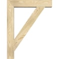 thumbnail image 3 of Ekena Millwork 4"W x 26"D x 34"H Traditional Block Rough Sawn Bracket, Douglas Fir, 3 of 25