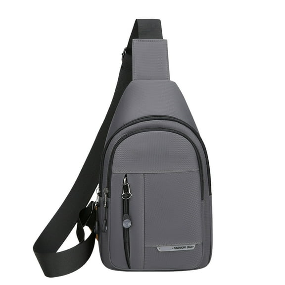 QTOCIO Business Chest Bag for Men Women Casual Crossbody Sling Pack Versatile Fitness Cycling Front Bag Outdoor Travel Convenient Shoulder Bag