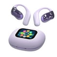 thumbnail image 1 of Audífonos Bluetooth Inalámbricos,Pantalla Táctil de Color Abierta con Textura de Cuero para Música Y Llamadas,Audífonos Bluetooth Inalámbricos, 1 of 2