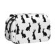 thumbnail image 1 of Disketp Black Rabbit Estuche de Lápices de Doble Capa con Tapa Abatible y Cremallera, Organizador Escolar para Adolescentes y Adultos, 1 of 7