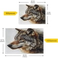 thumbnail image 5 of FREEAMG Drawing Wolf Puzzle 500 Pieces - Wooden Jigsaw Puzzles for Family Games - Suitable for Teenagers and Adults, 20.5"x14.9", 5 of 7