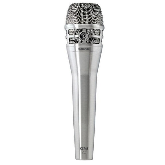Shure KSM8 Dualdyne Dynamic Handheld Vocal Microphone, Nickel
