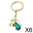 thumbnail image 1 of Llaveros De Tubo De Golf Baoblaze Simulación 2D Para Mujer Dorado Y Azul, 1 of 8