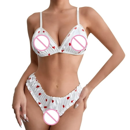 

Aodong Lingerie For Women Corset Lingerie for Women Fishnet Women Lingerie Sets 2 Piece Lace Teddy Bodysuit Embroidery Nightgown Nightwear With