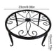 thumbnail image 3 of Soporte para plantas de hierro forjado – Estante para macetas de pie para uso interior y exterior, estante decorativo para plantas en maceta para la decoración del hogar, balcón, sala de estar., 3 of 6