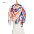 thumbnail image 3 of Foulard d'Hiver pour Femmes Mode Hiver Femmes Foulard Colorée Décontractée Foulard Carrée à Pompons Châle Foulard pour Femmes Foulard d'Hiver pour Femmes Hiver Foulard d'Hiver pour Femmes, 3 of 5