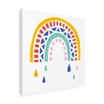 thumbnail image 2 of Victoria Barnes 'Patterned Rainbow II' Canvas Art, 2 of 3