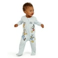 thumbnail image 5 of Mickey & Friends Baby Boy Long Sleeve Sleep N Play, 3-Pack, Size 0-24 Months, 5 of 13