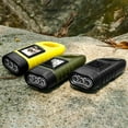 thumbnail image 4 of Neinkie Rechargeable Waterproof Solar Powered Rechargeable LED Flashlight Hand Crank Emergency Light Survival Gear Best for Fishing Hiking Backpack Camping Emergency Pack, 4 of 8
