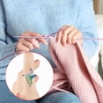 thumbnail image 5 of Juego de 8 Piezas Anillo Ganchillo Punto Ajustable, Tensión Hilo Guía para los Dedos, Anillos Tejer con Dedos, 5 of 5