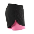 thumbnail image 1 of MUJERES MUJERES 2-EN-1 QUE Corren Pantalones Cortos de Secado Rápido Ejercio de Abrenamiento Acto Activo Pantalones Pantalones Cortos de Trote Con Revestimiento MÁS MÁS, 1 of 7