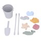 thumbnail image 1 of Juego de juguetes de cubo de playa de silicona Yuxing para niños verano gris, 1 of 5