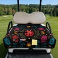 thumbnail image 2 of Pzuqiu Golf Cart Seat Covers Quilted Polyester, Compatible with Outdoor Golf Carts, for EZGO Club Car Yamaha, Ladybug, 2 of 9