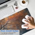 thumbnail image 4 of Orange Trees and Rattan Man&nbsp;mouse Padswaterproofwashable&nbsp;for Office Home Work GamingmousepadsRubber Base Mousepad with Stitched Edges 31.5x11.8inches, 4 of 7