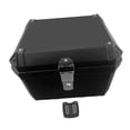 thumbnail image 3 of Top Case genérico para motocicleta, baúl trasero para motocicleta, maleta para equipaje, cerradura de seguridad Negro 45L, 3 of 9