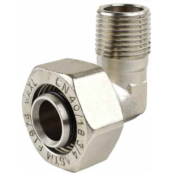 Tubo de latón Obida M8086 de 3/4 pulgadas x 1/2 pulgadas NPT