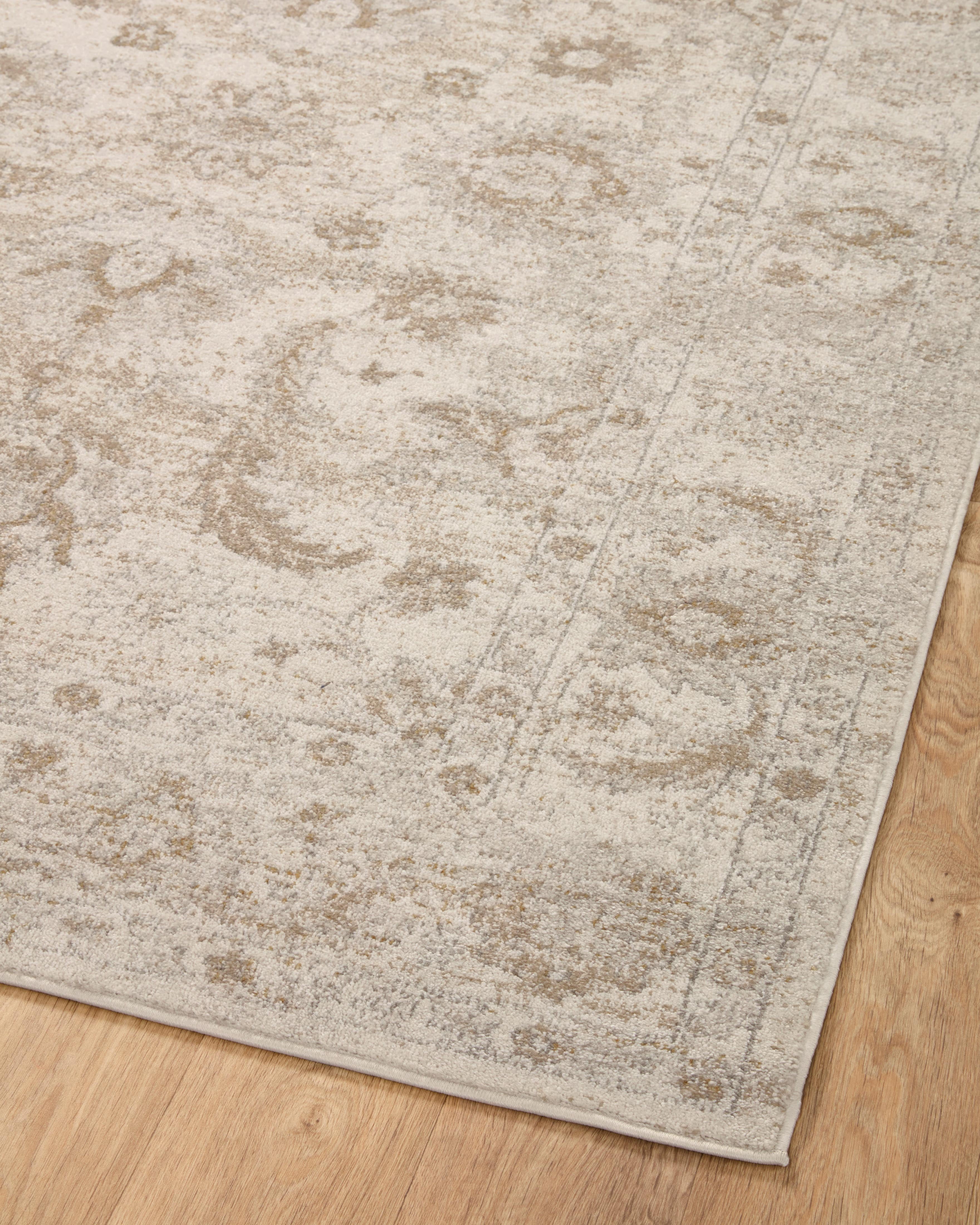 Loloi Odette Ivory / Beige 2'-7" x 8'-0" Runner Rug