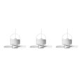 thumbnail image 4 of Inteprter Ventilador de techo USB Ventiladores silenciosos de 4 aspas con gancho Aire acondicionado de 3 velocidades Enfriador de tienda colgante Type1 NO1, 4 of 6