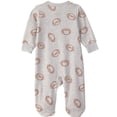 thumbnail image 2 of Mameluco Child of Mine con Cierre Doble, Gris, Talla 0NB, 2 of 2