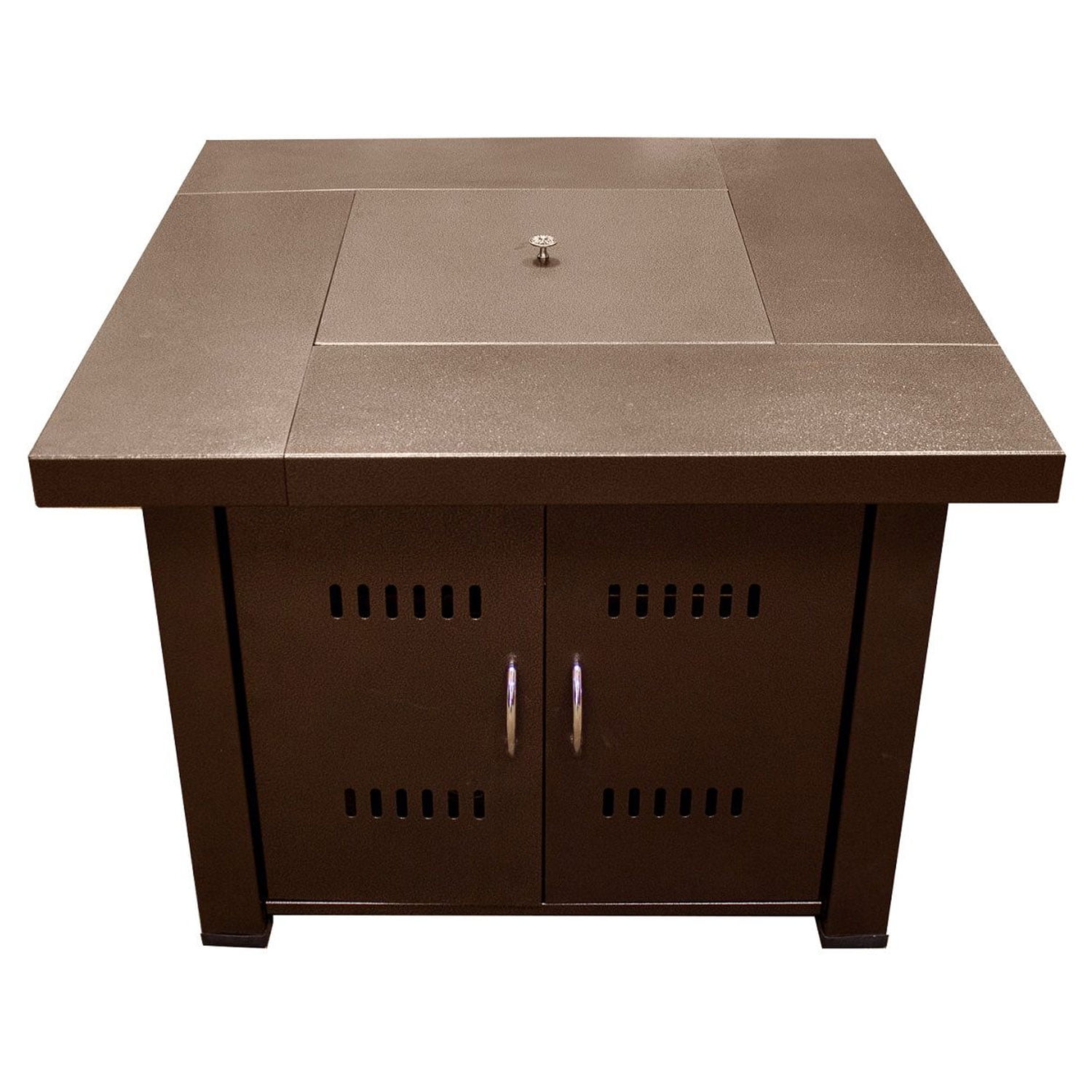 Hiland Fire Pit Hammered Bronze Finish