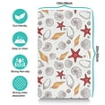 thumbnail image 4 of Coral Reef & Starfish Dog Bowl Mat - Waterproof Pet Food Catcher - Eco-Friendly & Easy to Clean, 4 of 4