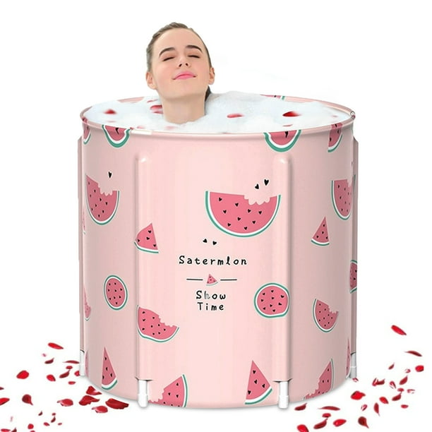 Portable Bathtub Foldable Bathroom Spa Tub Soaking Standing Bath Tub For Shower Stall Efficient Maintenance Of Temperature Ideal For Hot Bath Ice Bath Walmart Com Walmart Com