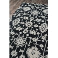 thumbnail image 2 of Momeni Valencia Floral Transitional Area Rugs, Black/Off-White, 24" x 36", 2 of 5