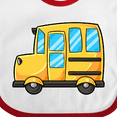 thumbnail image 4 of Inktastic Cute School Bus Boys or Girls Baby Bib, 4 of 4