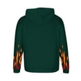 thumbnail image 3 of Men's Hoodies Butterflies Printed Sweatshirts with Pockets Lightweight Hooded Pullover Fall Outwears Work Wear Sweaters Hoody Flame Long Sleeve Tops Sportswear Hoodie for Men, 3 of 5