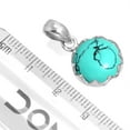 thumbnail image 2 of 925 Sterling Silver Pendant Turquoise Handmade Jewelry, 2 of 4
