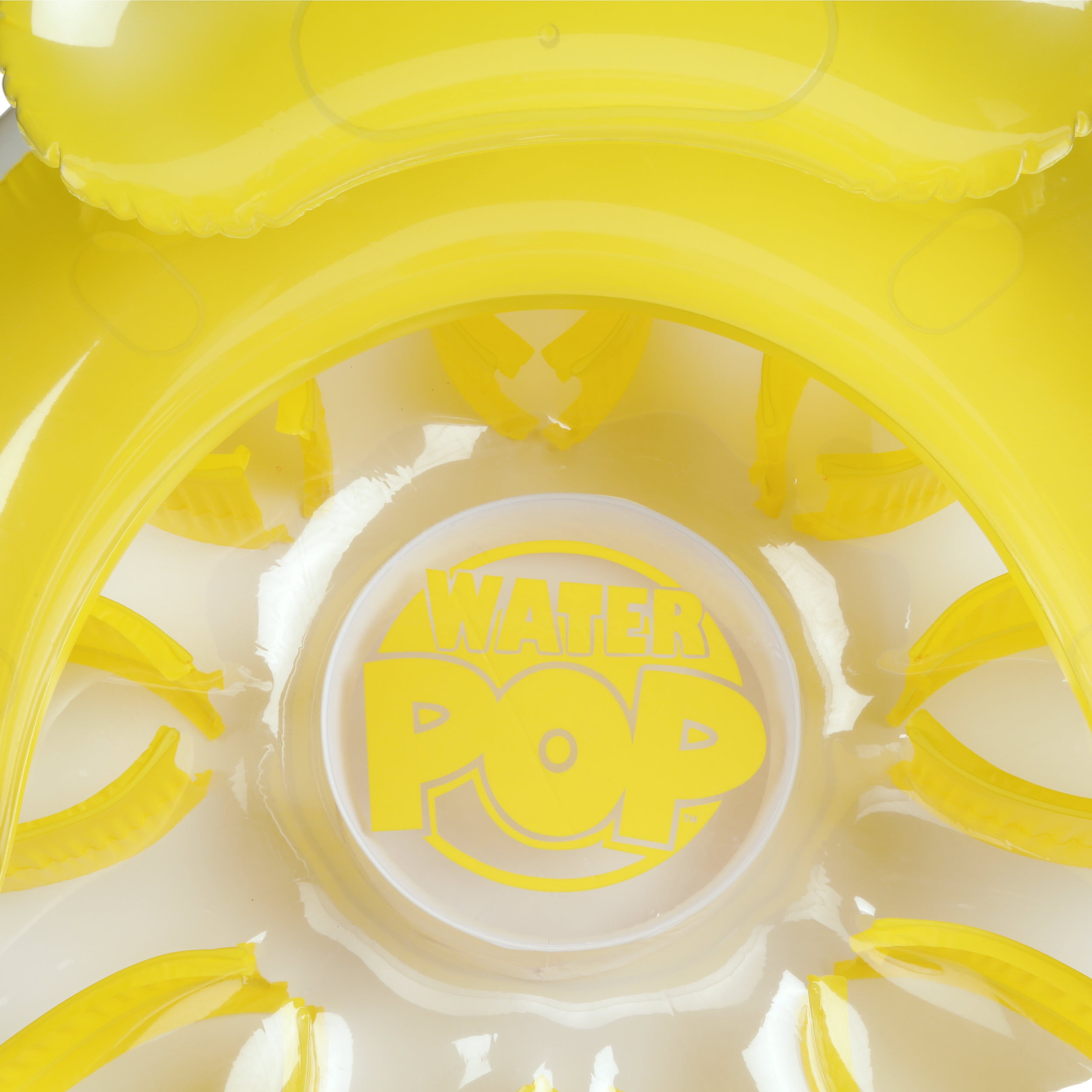 Poolmaster Water-Pop Circular Swimming Pool Tube Float Lounge - Yellow