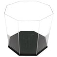 thumbnail image 3 of OnDisplay Deluxe Octagon UV-Protected Basketball/Soccer Ball Display Case - Black Base, 3 of 5