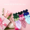 thumbnail image 7 of Hair Bows for Women Girls,  Large  Bow Aesthetic Hair, Silky Satin Long Tail Bowknot Hair Ribbons Big Bow Clip Accessories Trendy Stuff (), 7 of 7